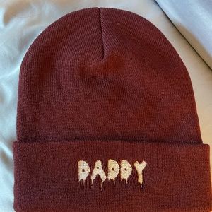 “daddy” beanie
